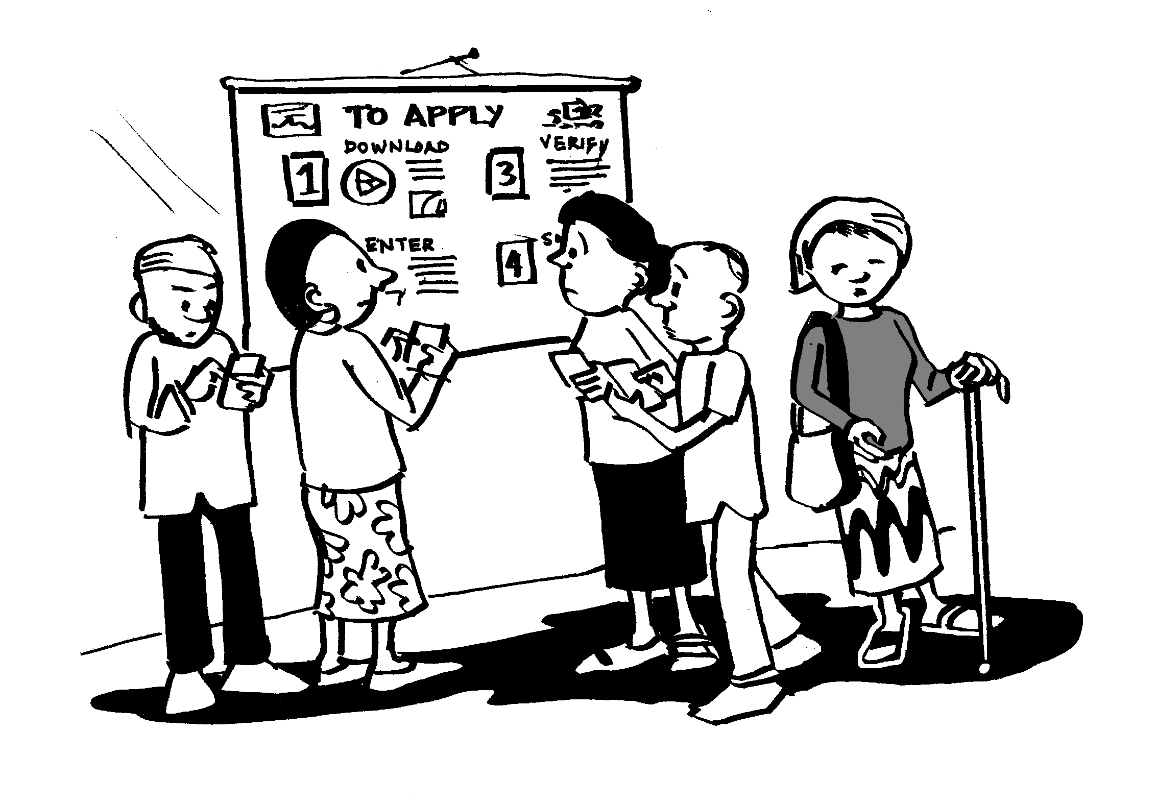 meeting where the information aren't in accessible and multiple format and persons with disabilities are excluded